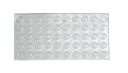 Nárazník silikónový tlmič 7x1,5mm 50 ks