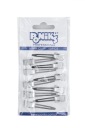 Poniks Kovové sponky do vlasov 4,5 cm