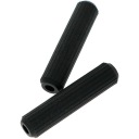 50 ks ČEPY RÝŽKOVANÉ do nábytku 8x35 mm PLAST ČIERNA