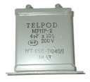 KONDENZÁTOR _ PIO AUDIO __ MPHP-2 __ 4uF 200V