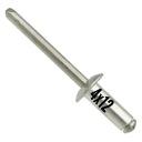 NEREZOVÝ Slepý nit A2/A2 NEREZ 4x12mm - 50 KS