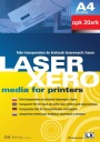 Číra fólia ARGO pre laserové tlačiarne A4. 20 listov