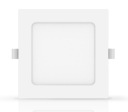 LED pod omietku E6 9W 3000K 14,5x14,5cm 720l