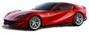 NÁLEPKA NA OKENNÉ OKNO ZRKADLO FERRARI AUTO