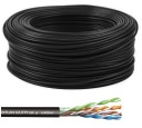 RJ45 sieťový internet LAN kábel TWISTED PAIR U/UTP cat 6 kábel na meter