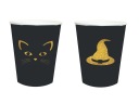 Poháre Čarodejnica a mačka 250ml 6ks na Halloween