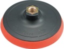 GUMOVÝ DISKOVÝ KOTÚČ SO SUCHÝM zipsom NA UHLOVÚ BRÚSKU 125MM