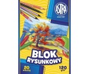 Astra podložka na kreslenie 20 listov Hmotnosť 120g/m2