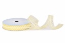ČIPKOVÁ STUŽKA 2cm/10m KRÉMOVÁ stuha