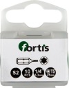 Bity FORTIS 1/4'' DIN3126 TORX T5 x 25mm 10ks