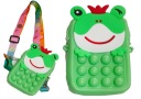 POPPIT FROG BAG FIDGET TAŠKA NA TELEFÓN 13cm E1356 EMAJ