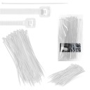 100x sťahovacie pásky Káblové pásky Zipsy 3,6 x 300 mm Silné UV sťahovacie pásky