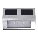 solárne svietidlo nástenné svietidlo 2 LED, nástenná dekorácia terasy, záhrady, balkóna P-122