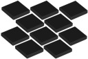 LEGO plochý tanier 2x2 čierna/čierna (3068/306826) x10