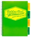Pukka Project Book Neónový zápisník B5/100 Kratka Green