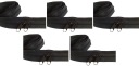 Špirálový zips 5 mm zips ČIERNA 5 metrov + 10 zipsov