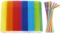 Plastové slamky na pitie, zlomené hadičky na pitie s kolenom, COLOR 500 ks