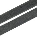 VELCRO páska na suchý zips Medvedík + Háčik 25mm - 1m Grafit