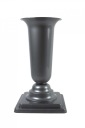 VÁZA NA STOJANE DAMA (4) STRIEBORNÝ PLAST 40 CM