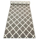 Koberce EFES GREY 100 cm PLYŠOVÝ VLAS