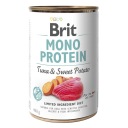 Brit Mono Protein Tuna & Sweet Potato Mokré krmivo pre psov Tuniak Sladké zemiaky 400 g