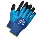 Penové pracovné rukavice 10 XL Blue Penové rukavice