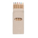 Sada mini pasteliek Ceruzkové pastelky 6 kusov Detská škola