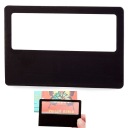 Lupa vizitka Fresnel lens card 85x55mm