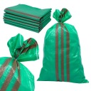 25 Kg vrecia na uhlie, suť 50x85 cm 10 ks Zelená