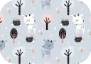Flanelová plienka 80x80 Jelonek Grey