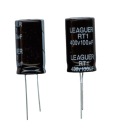 100uF 400V 100 µF 400 V LEAGUER (2 KS) ELEKTROLYTICKÝ KONDENZÁTOR