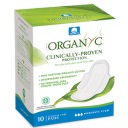 Organyc Hygienické vložky s krídelkami na deň 10 ks