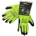 Pracovné rukavice veľkosť 8, polyester potiahnutý LATEX FOAM PERFECT STALCO