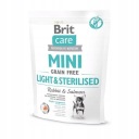 Brit Care pes Mini GrainFree Light Rabbit 400g