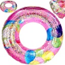 PLAVECKÉ KOLESO PRE DETI JEDNOROŽEC GLITTER 70CM - BEZPEČNÉ A