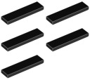 LEGO TILE 2431 TILE 1x4 čierna NOVINKA (5g) 5 ks.