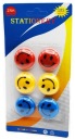 MAGNETY NA CHLADNIČKU SMILE MIX FARBA 3CM