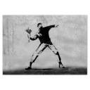Nálepky A5 LEVEL Banksy Flower Thrower