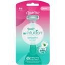 3x WILKINSON Quattro My Intuition Smooth Sensitive Holiaci strojček