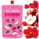 OWOLOVO OVOCNÁ PENA BEZ PRIDANÉHO CUKRU Malina jablko MALINA jablko 200g
