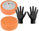 LEŠTIACA PODLOŽKA NA HUBKU 150mm / 15cm NA NIT M14, ORANŽOVÁ NA PASTA A MLIEKA