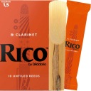 Klarinetový plátok Bb 1,5 RICO Daddario RCA1015 1 ks.