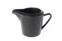 Porcelánová kanvička na mlieko 280 ml, matná čierna