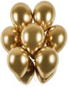 Sada chrómových balónov B105 GLOSSY GOLD LESKLÝ GOLD BELBAL x8 12