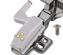 Skriňová lampa s výklopnými dvierkami a 3 LED diódami