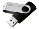 USB 2.0 kľúč GOODRAM 8GB UTS2 Twister čierny