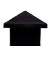 ČIAPKY, HMOTY 40x40 PRE PLOTOVÉ STĹPKY DAKAJ, PROFIL STENY 1-3MM