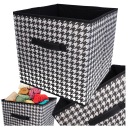 TEXTILNÝ BOX skriňový organizér 31x31x31 cm na ponožky, nohavice, deky