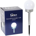 SOLÁRNA LAMPA záhradný stĺp LED lampáš Goliat