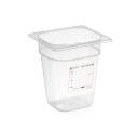 GN 1/6 HACCP nádoba vyrobená z polypropylénu 100 mm